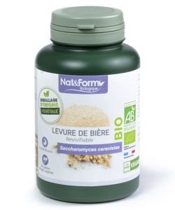 Levure de bière revivifiable BIO, 200 gélules 